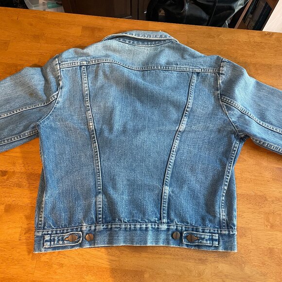 Vintage 1970s Size 42 Maverick Blue Bell Wrangler Selvedge denim trucker jacket - Picture 8 of 16